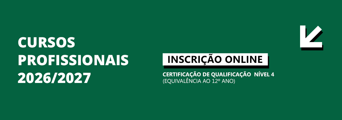 Inscrição dos Cursos Profissionais FORAVE