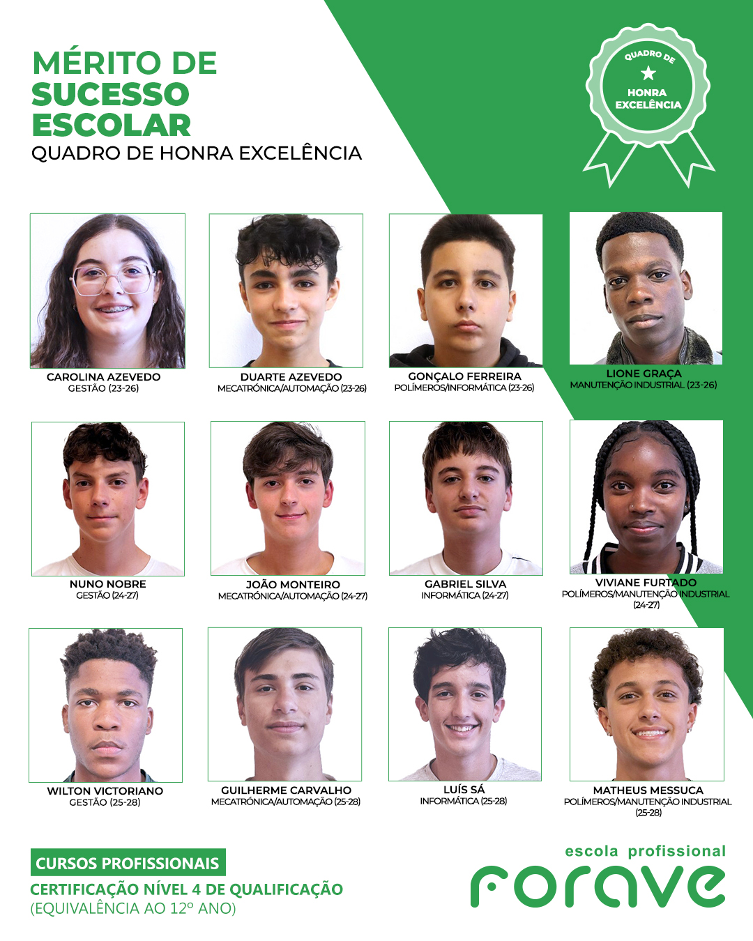 Merito de Sucesso Escolar