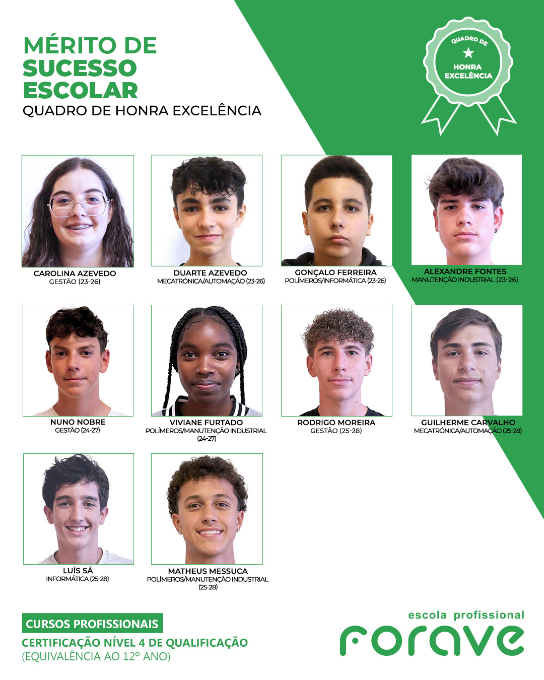 Merito de Sucesso Escolar