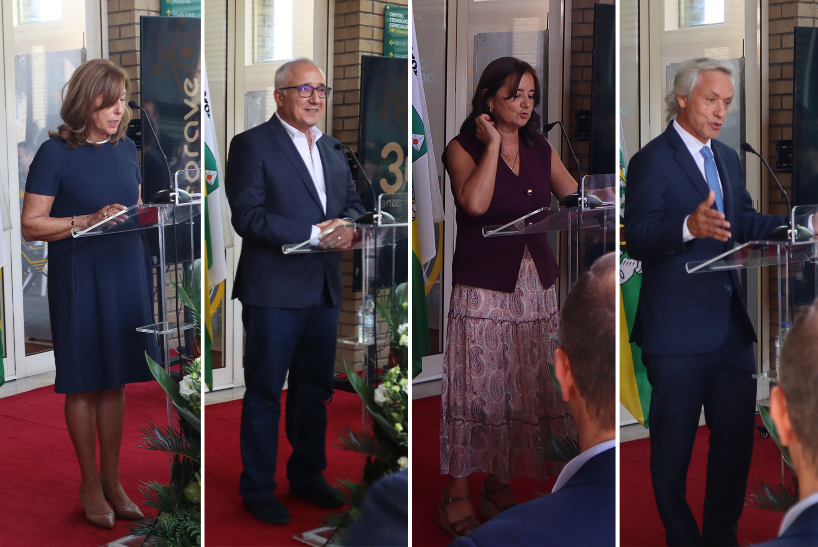 Intervenções dos convidados na inauguração dos Centros Tecnológicos Especializados da FORAVE